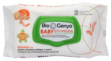 Biogenya Baby Wipes In Pure Cotton 72 Wipes