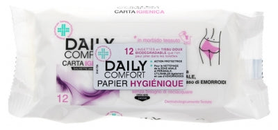 Biogenya Daily Comfort Hygienic Paper Wipes 12 Wipes