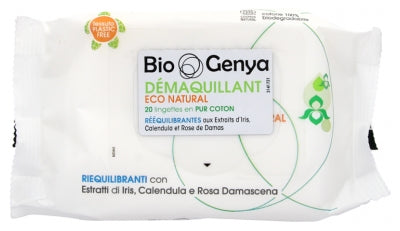 Biogenya Make-Up Remover & Rebalancing 20 Wipes