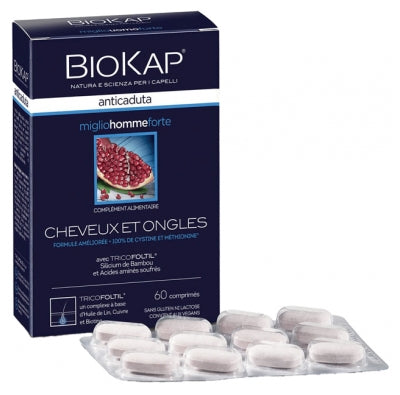 Biokap Anticaduta Men'S Hair And Nails 60 Tablets