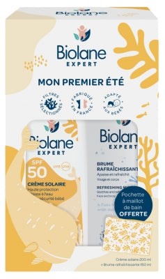 Biolane Expert Sun Cream Spf50 200 Ml + Refreshing Mist 150 Ml