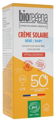 Bioregena Organic Sun Cream Baby Spf50+ 40Ml