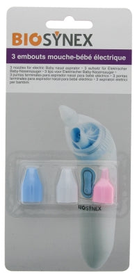 Biosynex 3 Nozzles For Electric Baby Nasal Aspirator