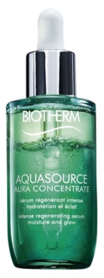 Biotherm Aquasource Aura Concentrate Intense Regenerating Serum Moisture And Glow 50Ml