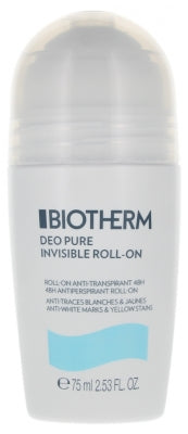 Biotherm Deo Pure Invisible 48H Antiperspirant Roll-On 75Ml