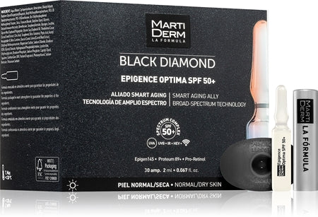 Martiderm Black Diamond Epigence Optima Spf 50+ Protective Serum In Ampoules 