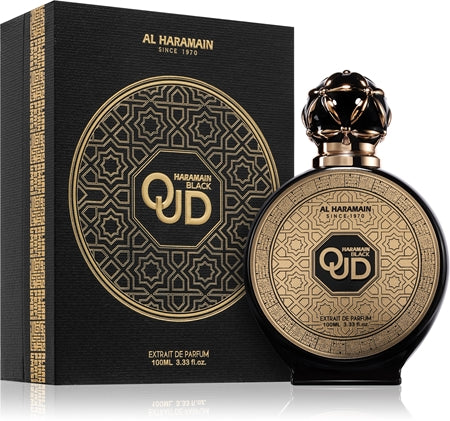Al Haramain Black Oud Perfume Extract Unisex 