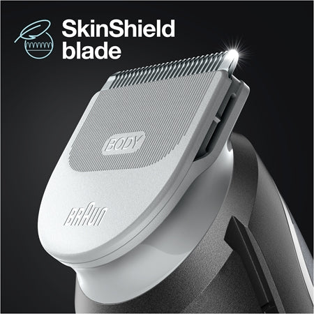 Braun Body Groomer Bg3350 Body Hair Trimmer + Replacement Heads 