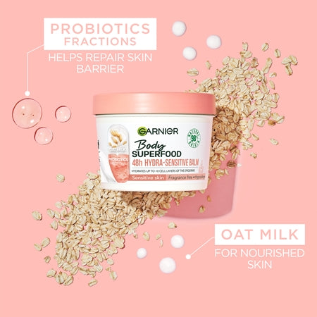 Garnier Body Superfood Moisturising Body Cream For Dry And Sensitive Skin