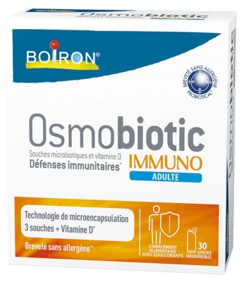 Boiron Osmobiotic Immuno Adult 30 Orodispersible Sticks