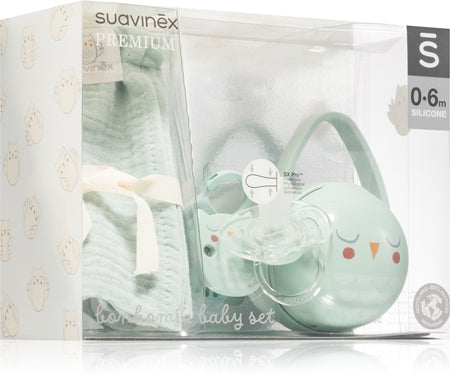 Suavinex Bonhomia Gift Set Green Gift Set For Children From Birth 
