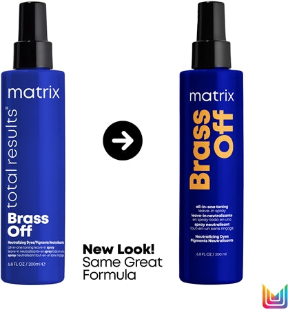Matrix Brass Off Hairspray Neutralising Yellow Tones