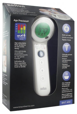 Braun No Touch + Touch Thermometer Bnt 400