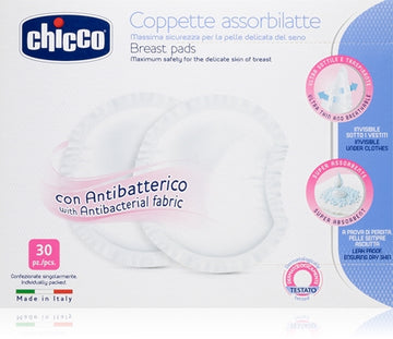 Chicco Breast Pads White Disposable Breast Pads 