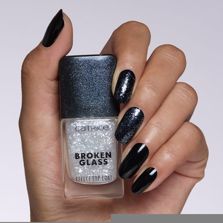 Catrice Broken Glass Effect Top Coat Top Coat With Glitter 