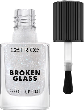 Catrice Broken Glass Effect Top Coat Top Coat With Glitter