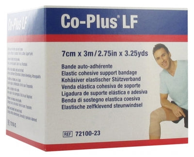 Essity Co-Plus Lf Elastic Cohesive Support Bandage 7Cm X 3M