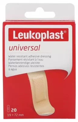 Essity Leukoplast Universal 20 Strips 19 X 72Mm