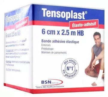 Essity Tensoplast Adhesive Stretching Bandage 6Cm X 2,5M Hb