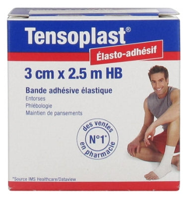 Essity Tensoplast Adhesive Stretching Bandage 3Cm X 2.5M Hb