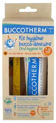 Buccotherm Oral Hygiene Kit Peach Iced Tea 7-12 Years