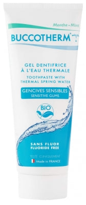 Buccotherm Sensitive Gums Toothpaste With Thermal Spring Water No Fluorine Organic 75Ml