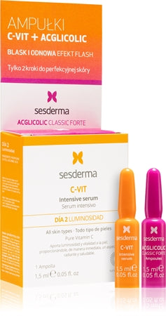 Sesderma C-Vit + Aglicolic Classic Forte Economy Pack For Women 