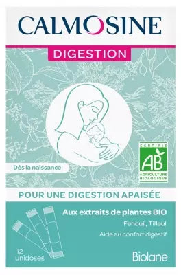 Calmosine Digestion Organic 12 Sticks