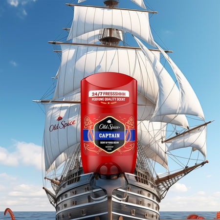Old Spice Captain Deodorant Stick For Men 