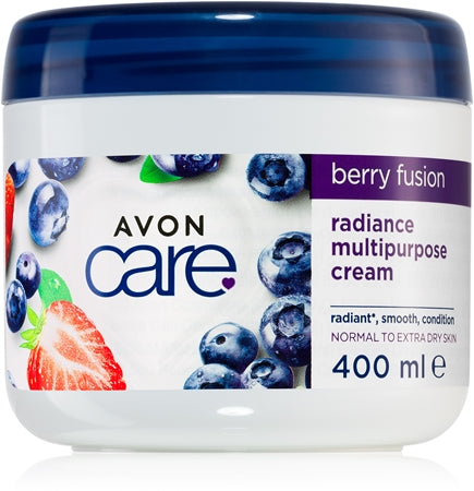 Avon Care Berry Fusion Brightening Cream For Face And Body 