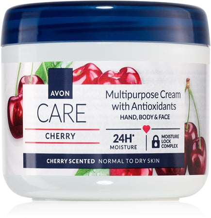 Avon Care Cherry Multi-Purpose Cream For Face, Hands And Body 