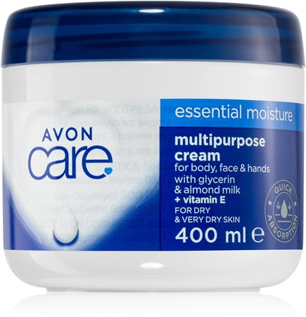 Avon Care Essential Moisture Multi-Purpose Cream For Face, Hands And Body 