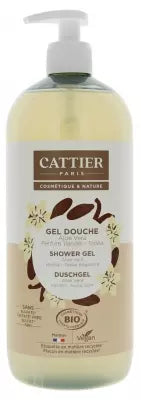 Cattier Aloe Vera Vanilla Tonka Organic Shower Gel 1 L