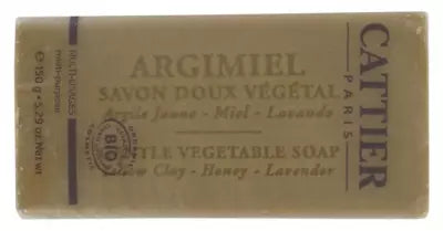 Cattier Argimiel Gentle Vegetable Soap 150G