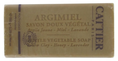 Cattier Argimiel Gentle Vegetable Soap 150G