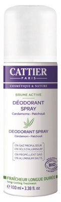 Cattier Brume Active Deodorant Spray 100Ml