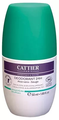 Cattier Deodorant 24H Organic 50Ml