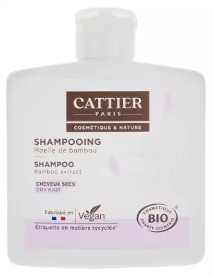 Cattier Dry Hair Bamboo Extract Shampoo Organic 250Ml