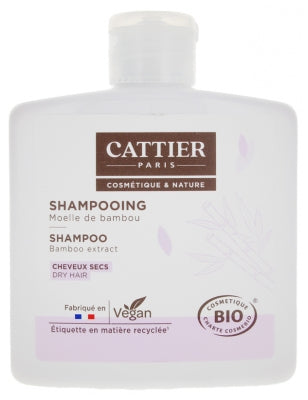 Cattier Dry Hair Bamboo Extract Shampoo Organic 250Ml