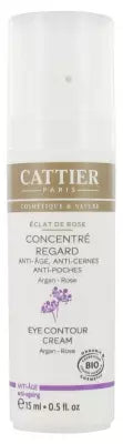 Cattier Éclat De Rose Eye Contour Treatment Organic 15Ml