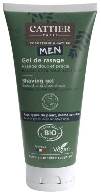 Cattier Men Organic Shaving Gel 150Ml