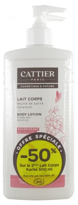 Cattier Nourishing Body Lotion 2 X 500Ml