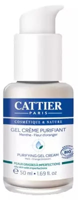 Cattier Purifying Gel Cream Organic 50Ml