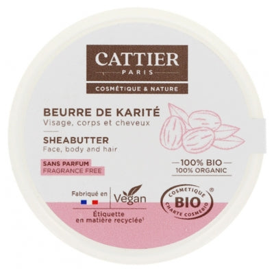 Cattier Shea Butter 100% Organic 100G