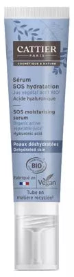 Cattier Sos Moisturising Serum Dehydrated Skins Organic 30Ml