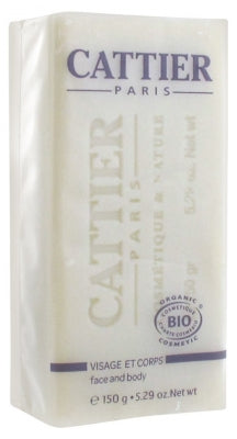 Cattier Surfatty Shea Butter Gentle Vegetable Soap Organic 150G