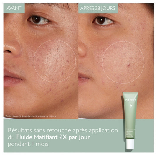 Caudalie Vinopure Moisturising Mattifying Fluid 40Ml