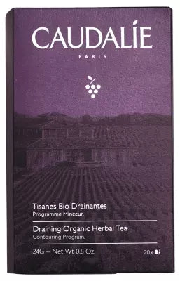 Caudalie Vinosculpt Organic Herbal Teas Draining 20 Sachets