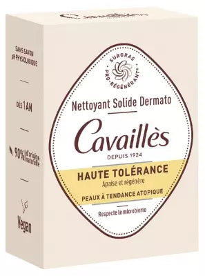 Cavaillès High Tolerance Dermato Solid Cleanser 100 G