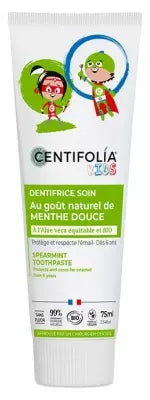 Centifolia Kids Dentifrice Soin Menthe Douce Dès 6 Ans Bio 75 Ml